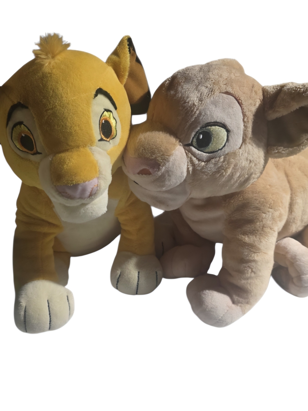 Plush Lion Cub Toy - Yellow and Tan Soft Stuffed Animals